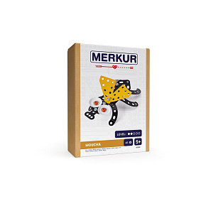 Stavebnice MERKUR Moucha 41ks v krabici 13x18x5cm