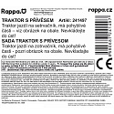 Traktor s přívěsem na dřevo 45 cm