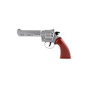 Revolver/Pistole na kapsle 8 ran kov 22cm na kartě