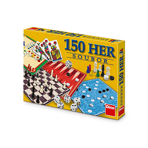 Soubor her 150 společenská hra v krabici 33x23x3,5cm