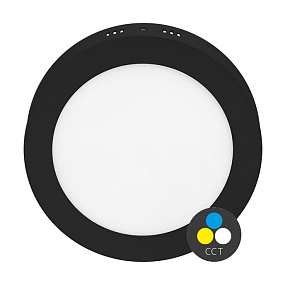 Ecolite  LED-CSL-CCT/18W/CR SMD kruh přisazený 22,5cm, 18W LADA 2, CCT, IP20, 