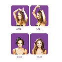 InStyler - Ceramic Styling Shells - Curling set
