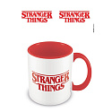 Hrnek keramický Stranger Things 10x8cm červený v krabičce