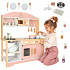 Kuchnia dla dzieci drewniana  MDF MODERN CLASSIC akcesoria 81cm różowa