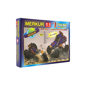 Stavebnice MERKUR 016 Buggy 10 modelů 205ks v krabici 26x18x5cm
