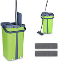 Cenocco CC-9077: Flat Mop with Bucket (Green)