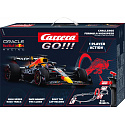 Autodráha Carrera GO!!! 68002 F1 Challenger 6m + 1 formule v krabici 54x36x7cm