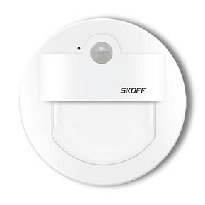 SKOFF LED nástěnné svítidlo s čidlem MM-RUE-C-H RUEDA bílá(C) teplá(WW,3000K