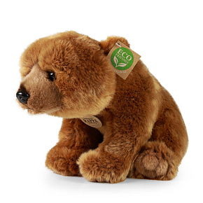 Plyšový medvěd Grizzly 30 cm ECO-FRIENDLY