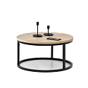 Stolik kawowy loft nowoczesny industrialny 60 cm ModernHome
