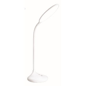 SANDRIA Stolní lampa stmívatelná L2809 SANDY LED 5W bílá