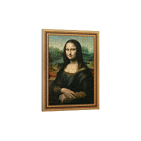 S.CENA Puzzle - _500 Puzzlorama_ - Mona Lisa,Leonardo da Vinci_FSC MIX 70 #37;