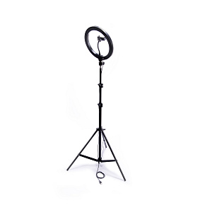 Kruhová lampa 60W RING LED selfie make-up