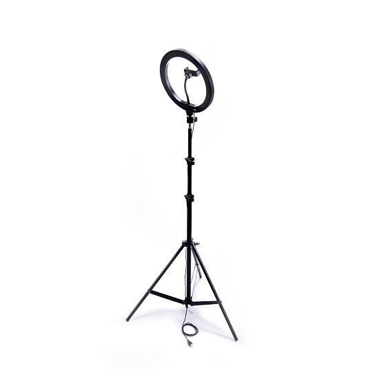 Kruhová lampa 60W RING LED selfie make-up
