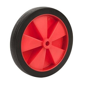 Kolo pro vozík 122mm/30kg červené