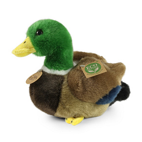 Plyšová kachna divoká 22 cm ECO-FRIENDLY