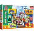 Puzzle Tlapková patrola/Paw Patrol Dino Movie: Štěňata a dinosauři 100 dílků 41x27,5cm v krabici 