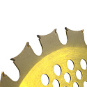 Nůž křovinořezu (kotouč) (D255*25.4) 40Т  (oboustranný) (gold) PROCRAFT