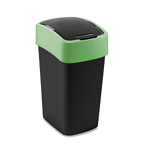 Odpadkový koš FLIP BIN 25l černý/zelený