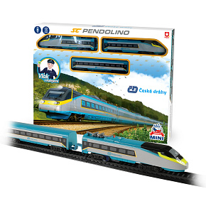 Vlak České dráhy SC Pendolino Naše železnice MINI na baterie