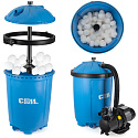 Lebula pompa piaskowa do basenu bestway intex. wydajność 8500l/h + kulki filtracyjne aquallon 925g