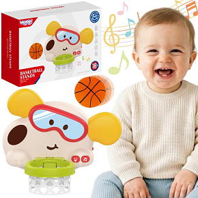 WOOPIE BABY Interaktivní Koš Na Basketbal Pejsek Pro Děti