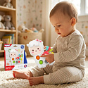 WOOPIE BABY Zabawka Sensoryczna Manipulacyjna Montessori Lama 18m+