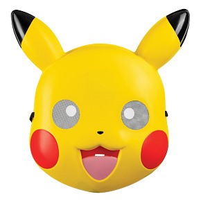 Maska Pokémon Pikachu 26x26cm karneval