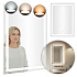 LED nástěnné koupelnové zrcadlo 50x70 cm 3 barvy dotykový spínač ModernHome