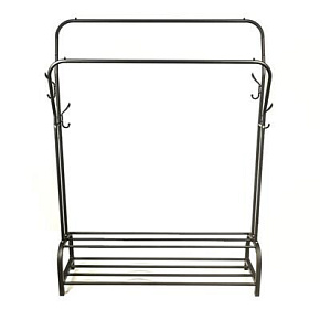 Wieszak ubraniowy Loft Double czarny 110cm