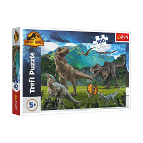 S.CENA Puzzle -  quot;100 quot; - Park Jurajski / Universal Jurrasic World