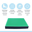 Orange Gym – Spiky 2-in-1 Balance Pad  - Black/Green
