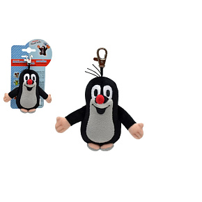 Krtek s karabinou plyš 10cm na kartě Krtek s karabinou plyš 10cm na kartě