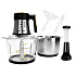 Comfy Nest CN-FP2X3: 200W 3-in-1 Dual Multi-functional Food Processor and Egg Beater/ Mixer - 3L+3L