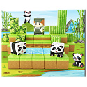 Lebula klocki magnetyczne kostki panda 70 elementów