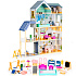 Domek dla lalek duży drewniany 138 cm Rezydencja Maya 28 elementow ECOTOYS