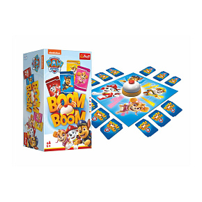 Boom Boom Tlapková patrola/Paw Patrol společenská hra  v krabici 14x26x10cm