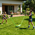 Sada na badminton 300x156 cm skládací síťka rakety košíčky kufřík MOVEPRO