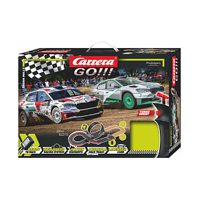 Autodráha Carrera GO!!! 62584 Škoda Rally 4,9m + 2 auta v krabici 58x40x10cm Autodráha Carrera GO!!! 62584 Škoda Rally 4,9m + 2 auta v krabici 58x40x10cm