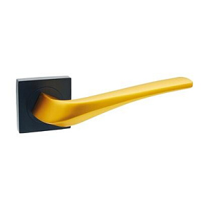 Klamka ADEL-QR czarna/ K-GOLD MAT