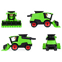 Auto Truckies kombajn plast 20cm s figurkou v krabici 24m+