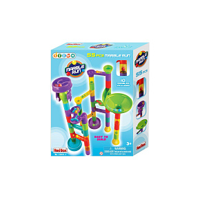 Kuličková dráha plast 55ks v krabici 27x35x8cm Kuličková dráha plast 55ks v krabici 27x35x8cm