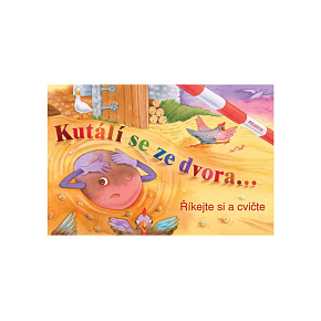 Knížka Kutálí se ze dvora CZ text 24x16cm 24m+ Knížka Kutálí se ze dvora CZ text 24x16cm 24m+