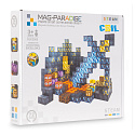 Lebula klocki magnetyczne zestaw 72 el.elementy game pixel