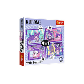 S.CENA Puzzle - _4w1_ - Dzie Kuromi / HelloKitty
