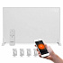 Grzejnik na podczerwień z wyświetlaczem LED panel grzewczy 60x120 cm promiennik IR 1200W WIFI