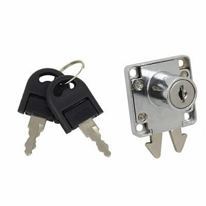 U Zámek skříňkový CL1202 D19 L22 stříbrný