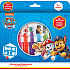 Fixy foukací 10ks se šablonou Tlapková patrola/Paw Patrol v krabičce 20x19cm