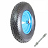Koło pneumatyczne 2PR do taczki 400mm/150kg łożysko kulkowe + oś