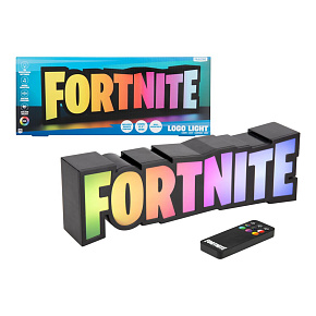 Fortnite logo světlo se zvukem + USB kabel v krabici 32,5x13x7cm Fortnite logo světlo se zvukem + USB kabel v krabici 32,5x13x7cm